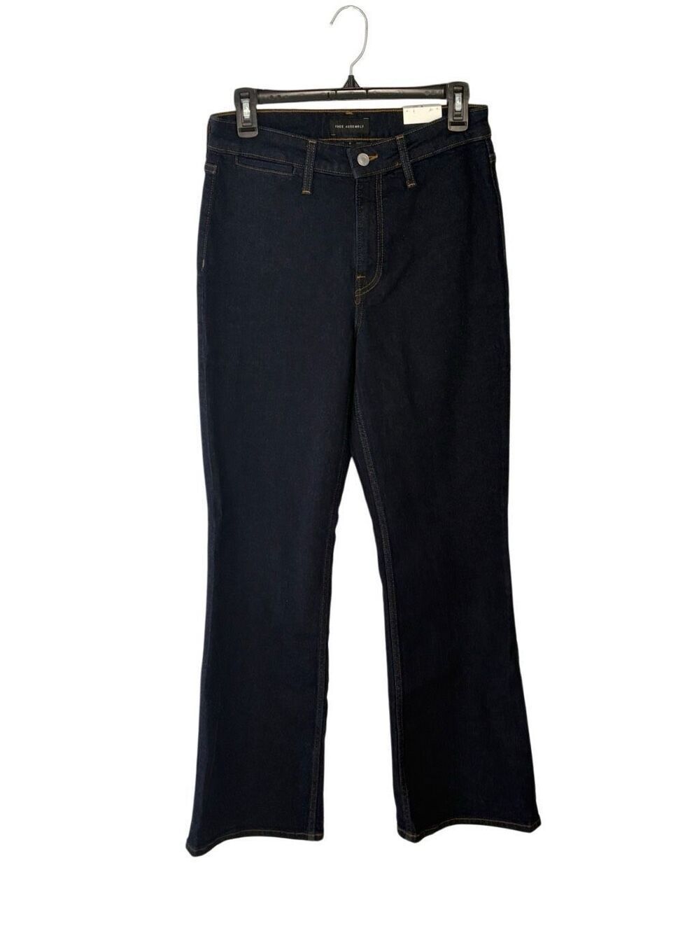 NWT Free Assembly dark denim Slim Flare jeans - 8S